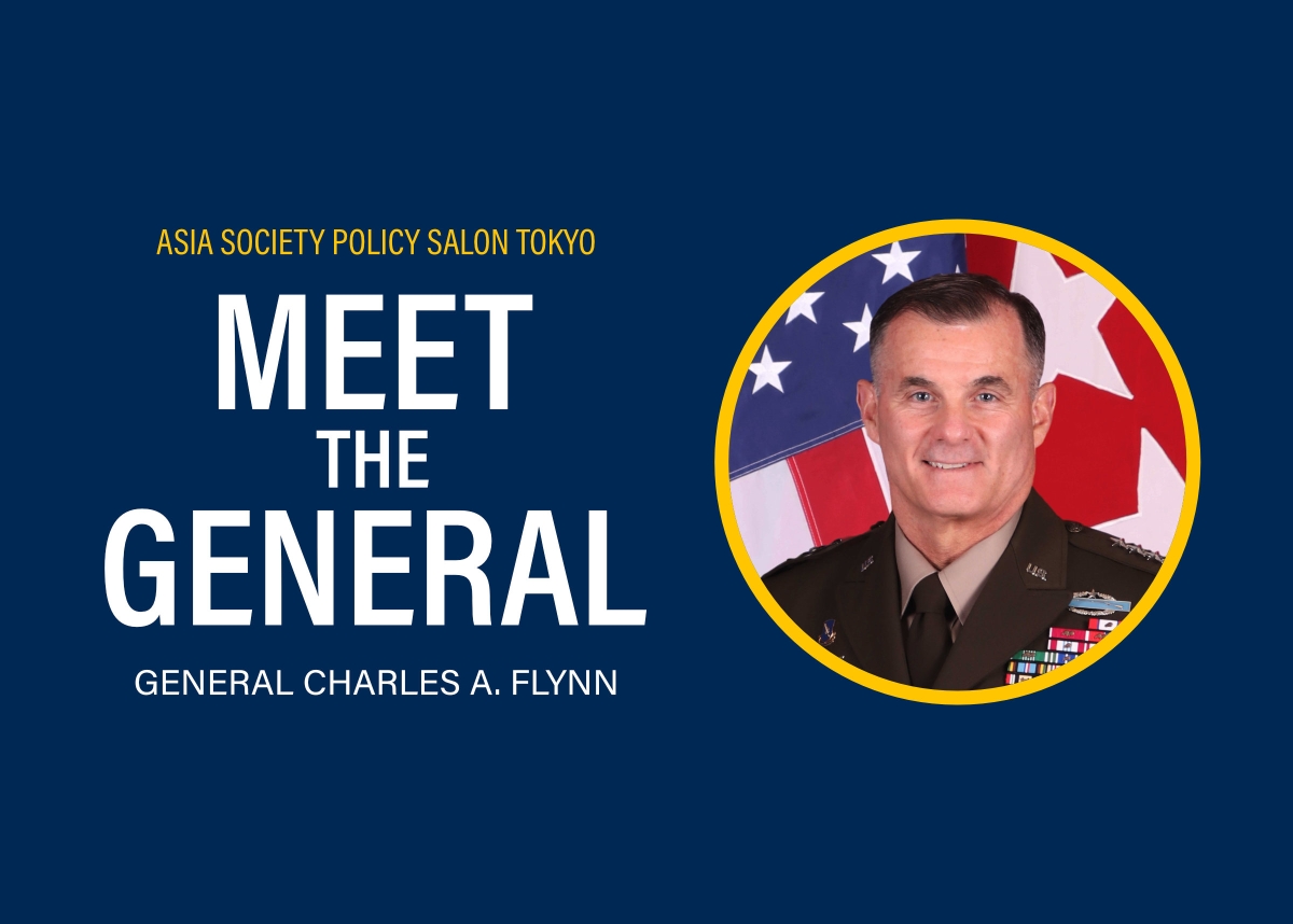 Asia Society Policy Salon Tokyo: Meet the General — General Charles A. Flynn