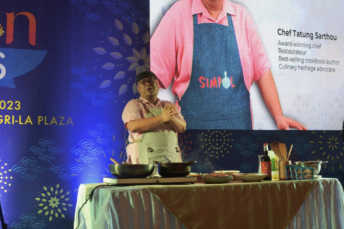 Chef Tatung Sarthou 'Simpol' Cooking Demonstration