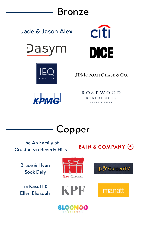 bronze copper sponsorship logos