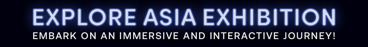 Explore Asia Exhibition web banner