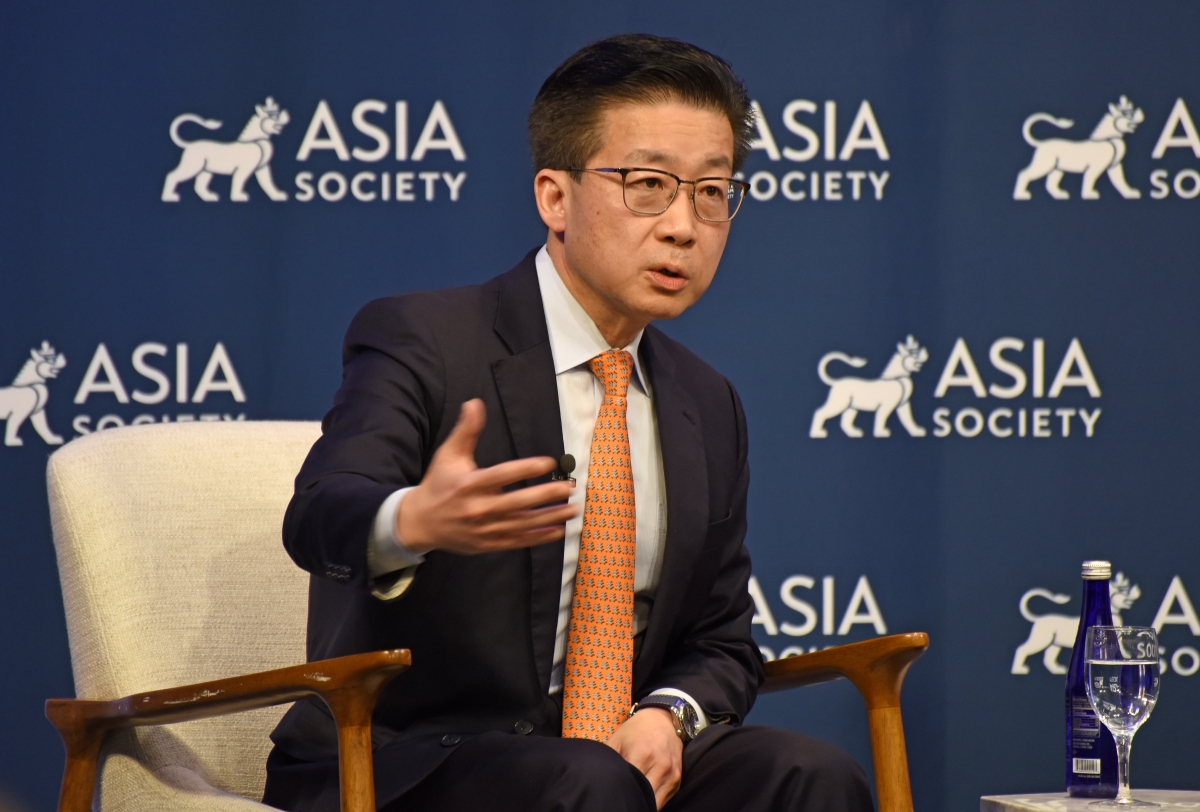 Dr. Sung-Yoon Lee Speaking to Asia Society