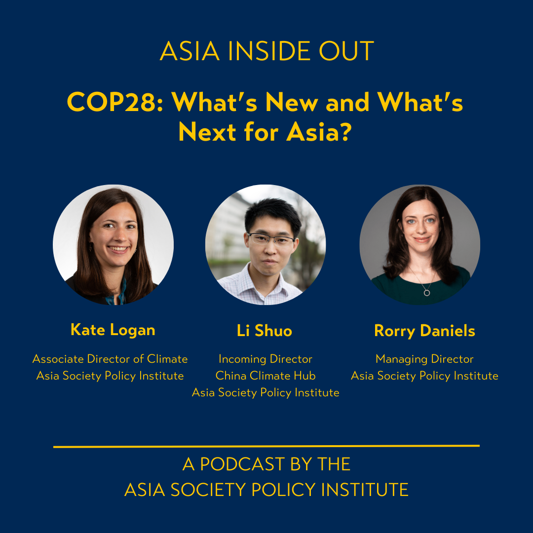 COP28: What’s New and What’s Next for Asia?