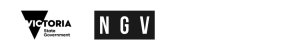 Victorian Government and NGV logos