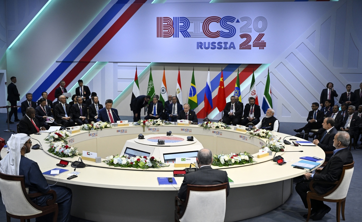 BRICS summit in Kazan on October 23, 2024