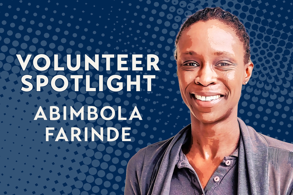 Volunteer Spotlight: Abimbola Farinde
