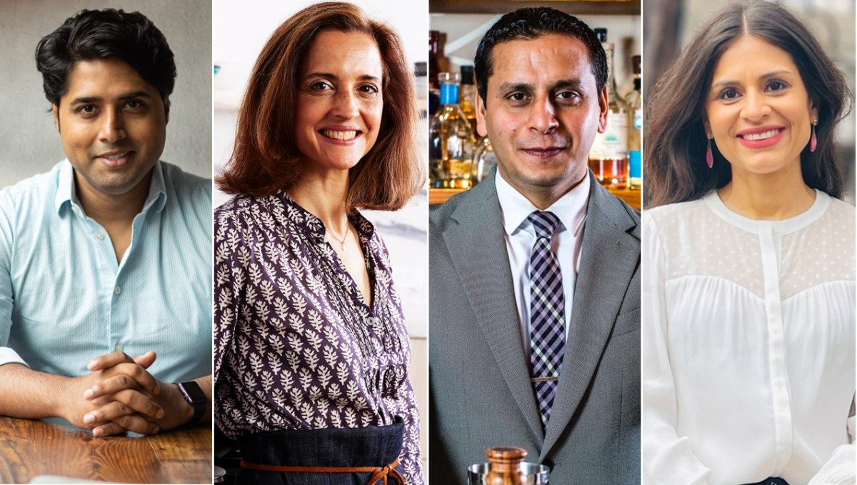 Roni Mazumdar, Maya Kaimal, Hemant Pathak, and Anu Sehgal.