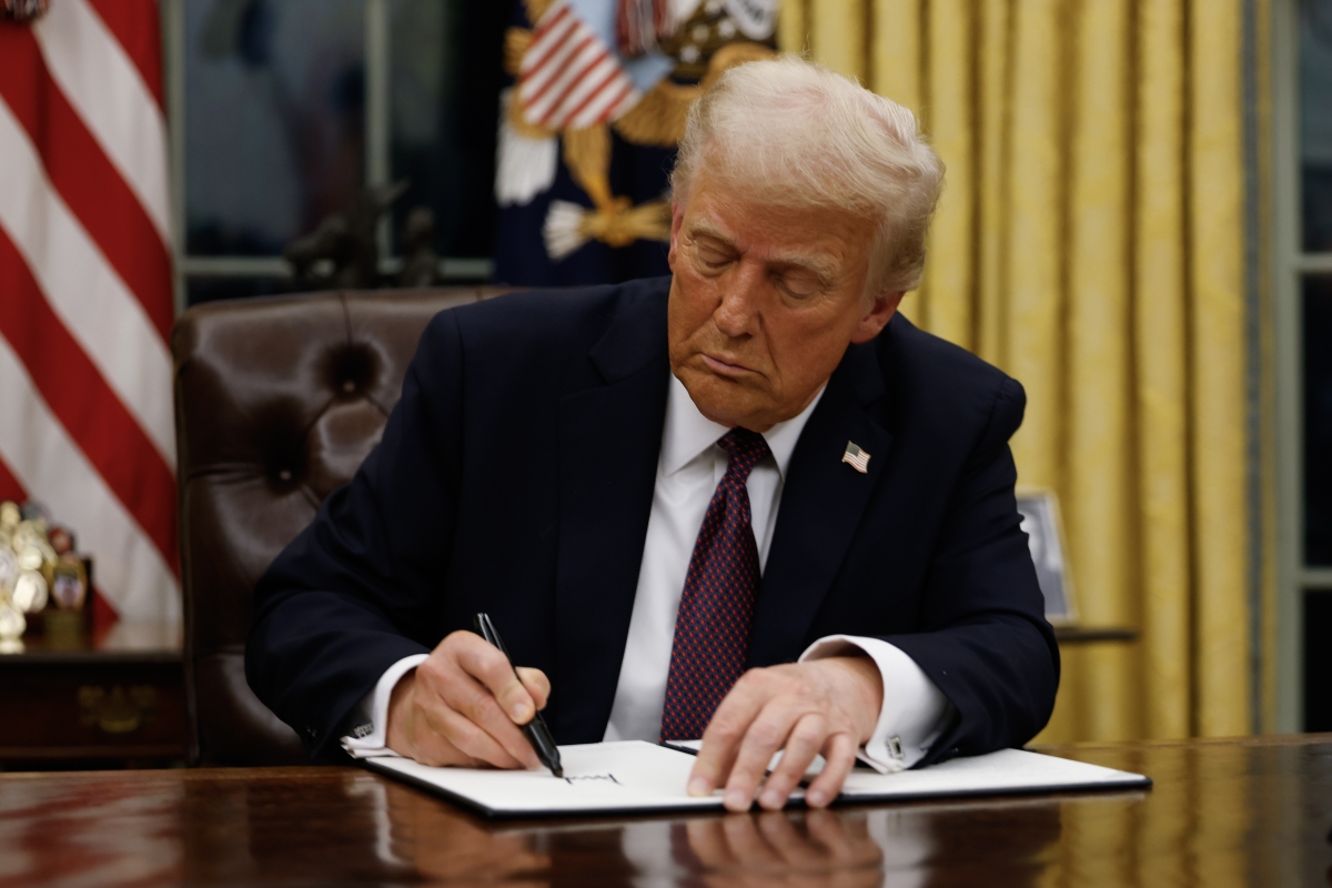 Trump Signing Executive Order
