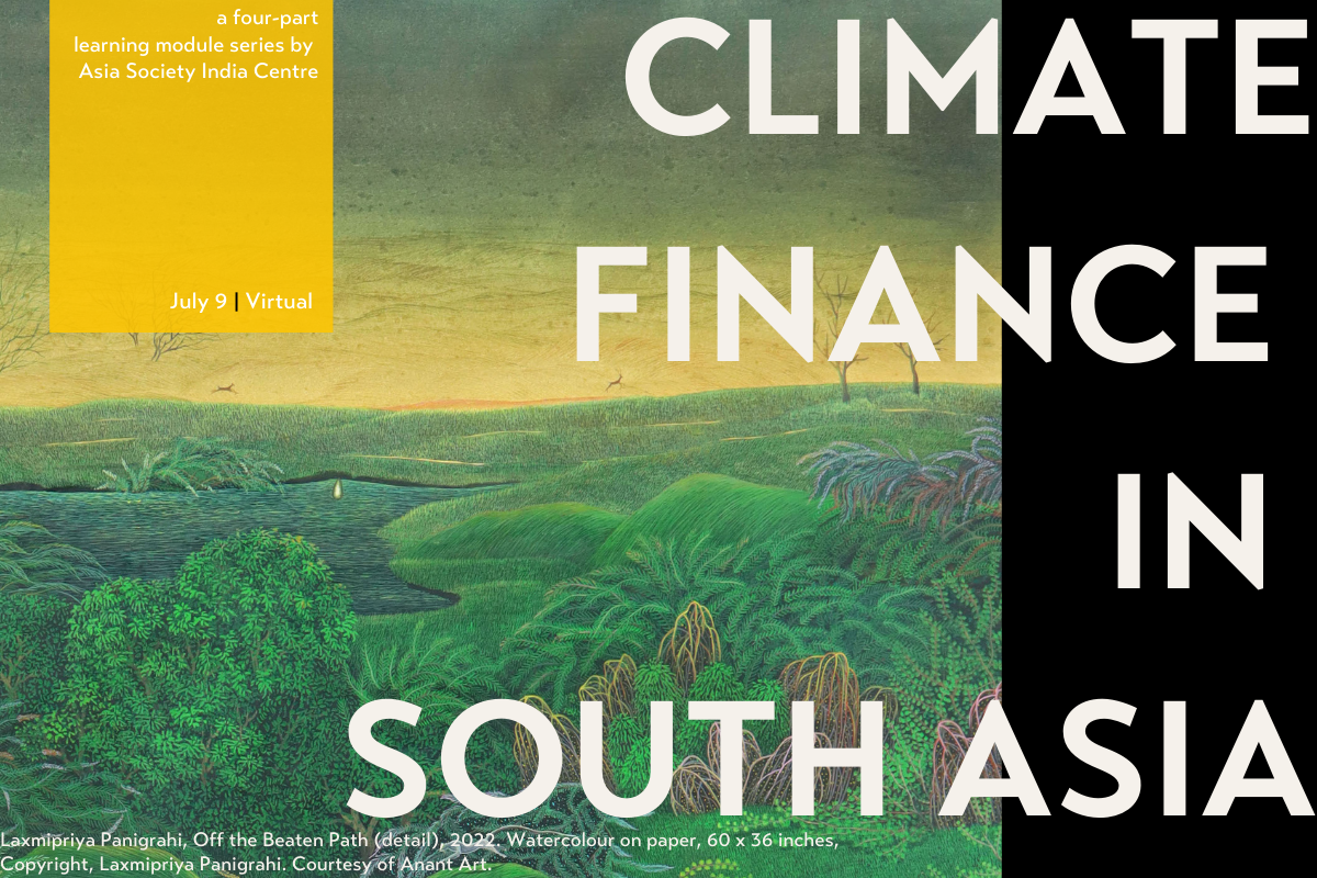 Climate Finance in South Asia