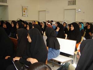 At a HIV/AIDS prevention training session organized by Mashhad Positive Club. (Mashhad Positive Club website)