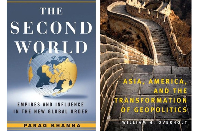 Parag Khanna's The Second World: Empires and Influence in the New Global Order and William H. Overholt's Asia, America, and the Transformation of Geopolitics.