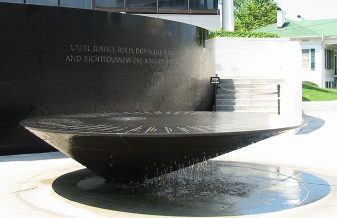 Civil Rights Memorial Fountain 