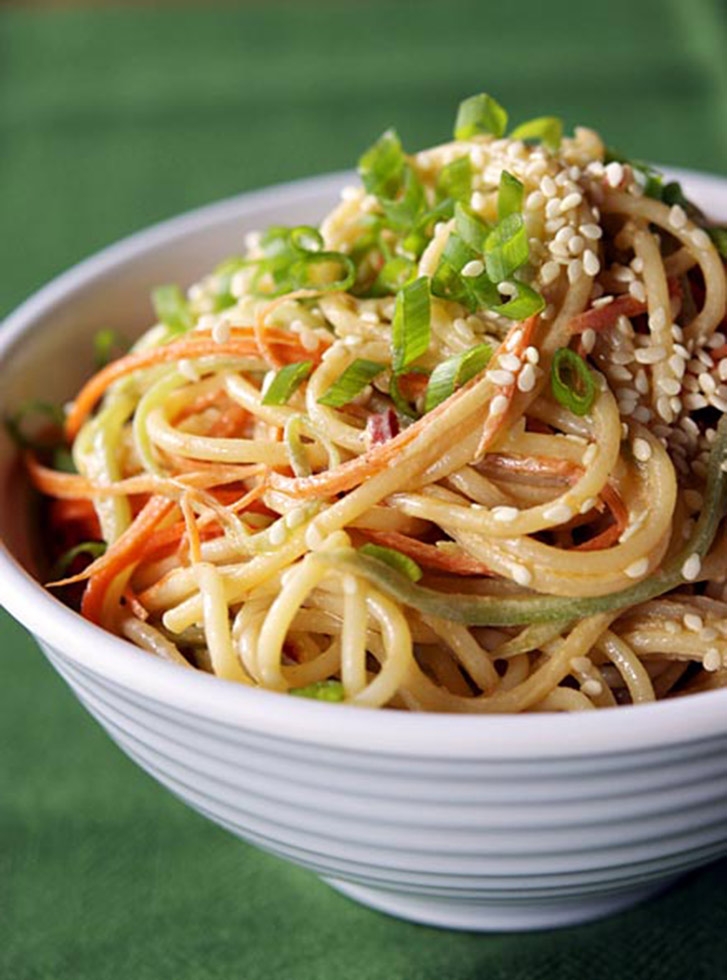 Cold sesame noodles. (appetiteforchina.com)