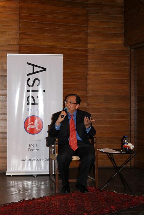 Harvard University history professor Dr. Sugata Bose in Mumbai on June 20, 2013. (Asia Society India Centre)
