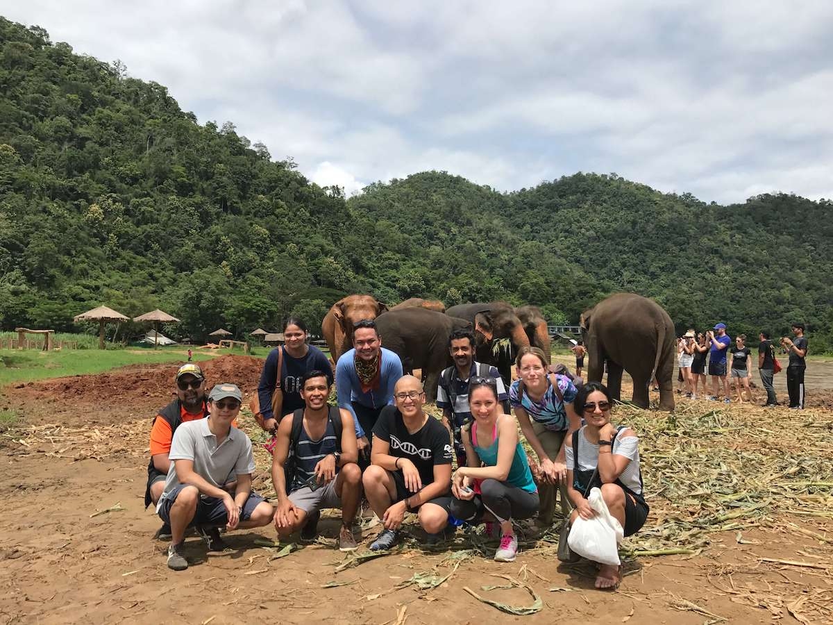 Asia 21 Leaders at Elephant Nature Park