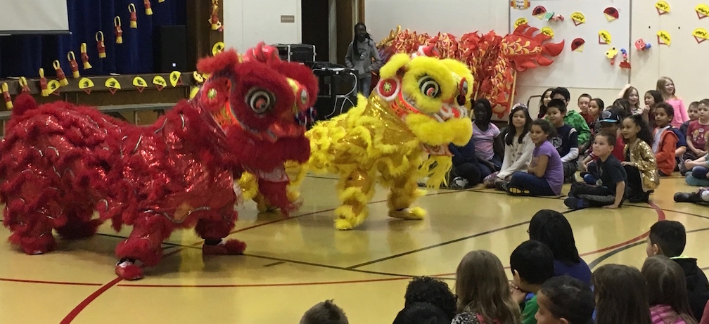 Celebrating Chinese New Year. (Jennifer Schmitz)