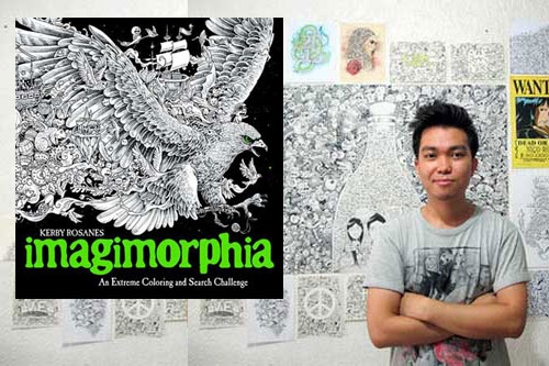 Imagimorphia: An Extreme Coloring Book and Search Challenge by Kerby Rosanes