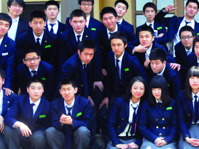 korean school boys