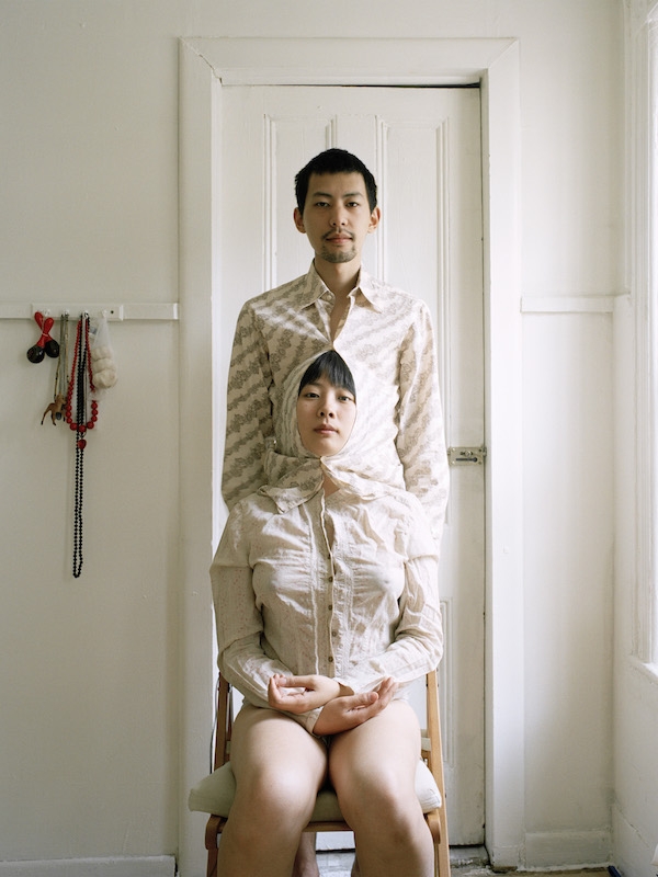 Pixy Yijun Liao, Try to live like a pair of siamese twins, 2009, Digital c-print, 34 x 44 x 2 inches, Courtesy of the artist
