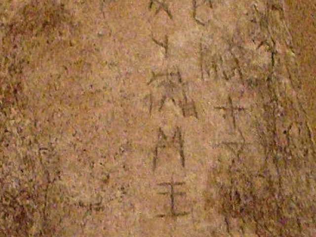 shang dynasty writing