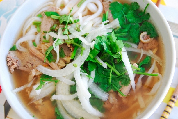 Test your appetite with the original Pho Challenge at Pho Garden: two pounds of beef and two pounds of noodles, all in 30 minutes.
