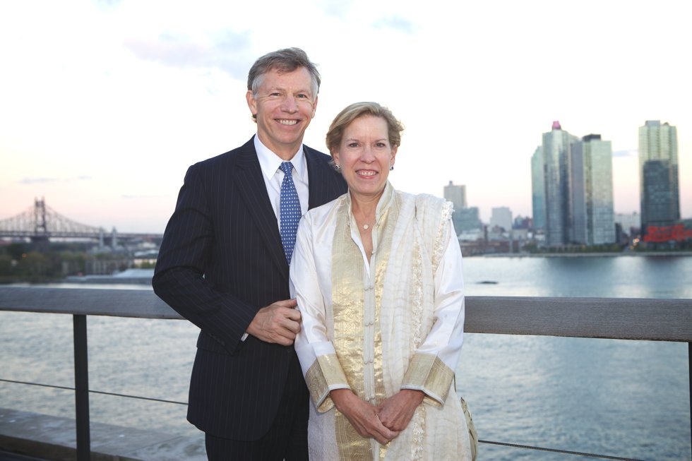 Robert and Kate Niehaus. (Ann Billingsley/Asia Society)