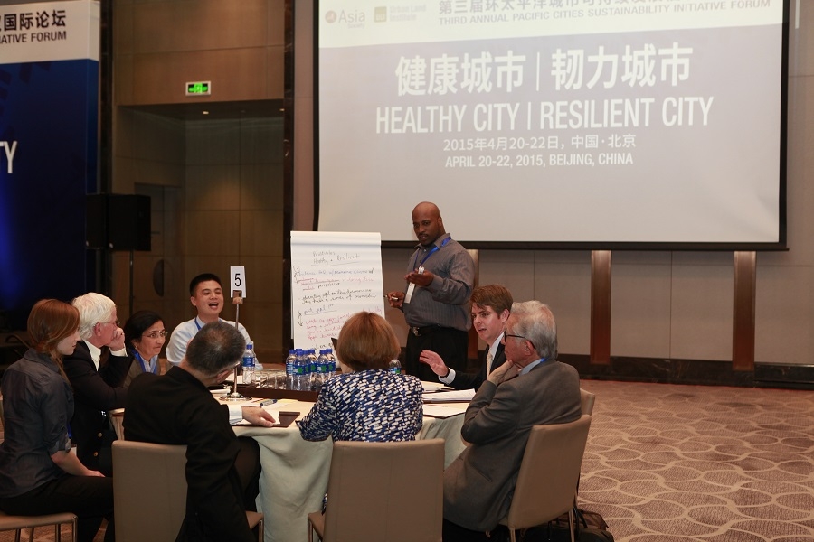 Round table discussions to craft principles for integrating health and resilience in Asia Pacific cities (Asia Society/Urban Land Institute)