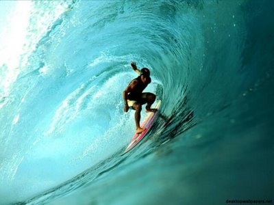 Surfing Cloud 9 in the Philippines