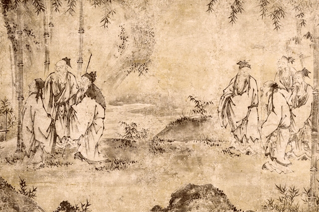 præcedens Barbermaskine Luminans Seven Sages of the Bamboo Grove | Asia Society