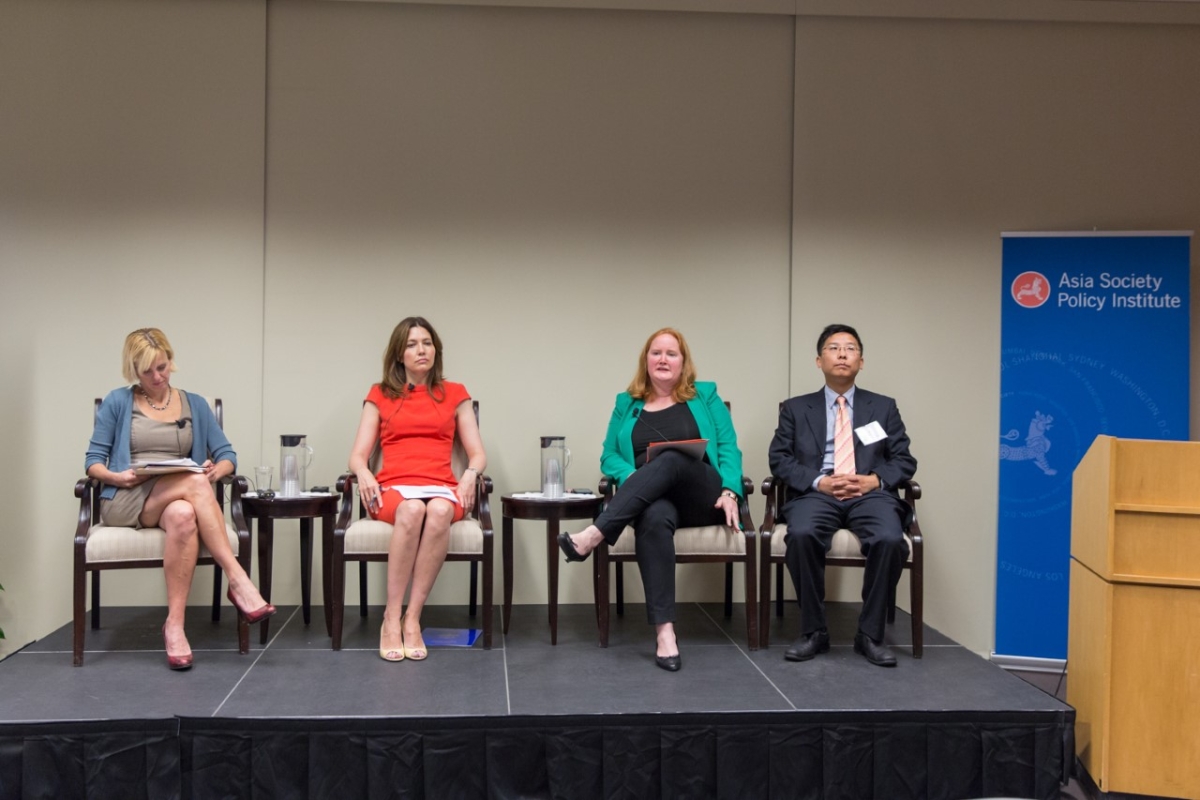 On July 21, 2016, the Asia Society Policy Institute hosted a panel of experts to discuss how cultural diplomacy could strengthen U.S.-China relations. (Nick Khazal / Asia Society)