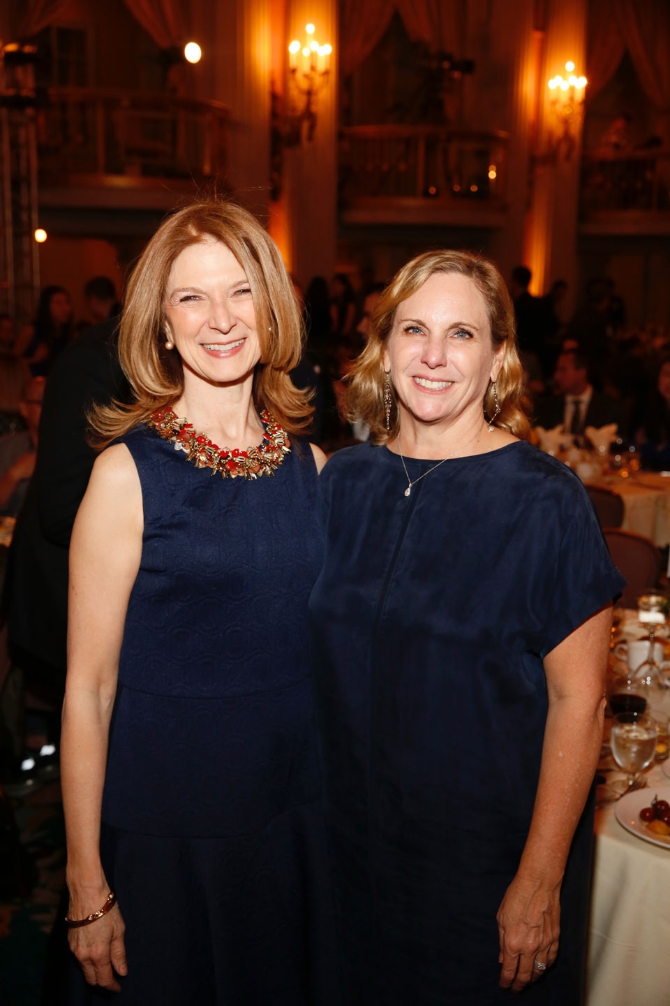 2016 U.S.-China Film Gala Dinner, Los Angeles, California - 2 Nov 2016
From left, Dawn Hudson, CEO of the Academy of Motion Picture Arts and Sciences and Melissa Cobb, Head of Studio and Chief Creative Officer Oriental DreamWorks pose during the 2016 U.S.-China Film Gala Dinner held at the Millennium Biltmore Hotel on Wednesday, November 2, 2016, in Los Angeles, California. 