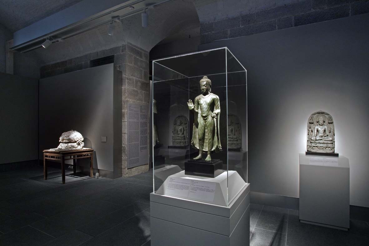 Installation view of Transforming Minds: Buddhism in Art. Photo: John Nye.