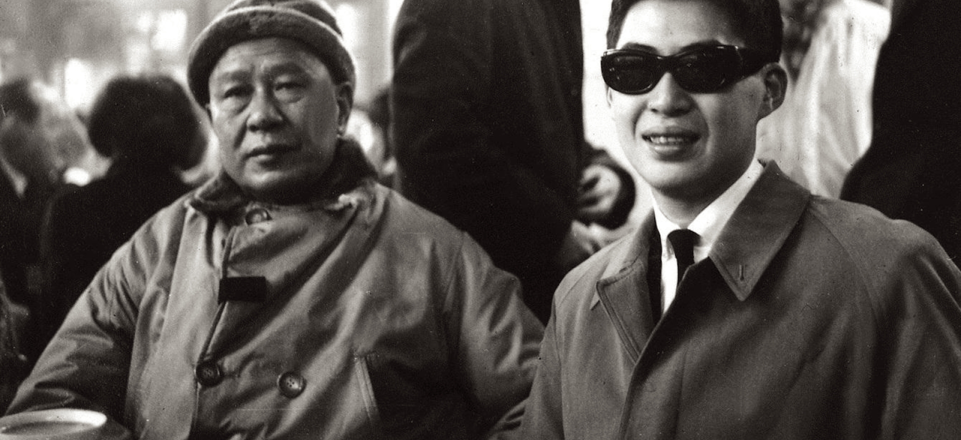 Black and white phote of Pai Hsien-yung