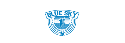 Blue Sky Surveying and Mapping Logo 