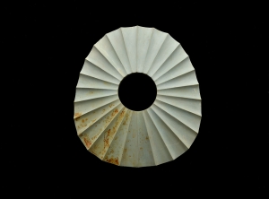 Wheel-shaped Ring (sharinseki). Japan, Nara Prefecture, Shimanoyama Tomb. Tumulus period, 4th century. 