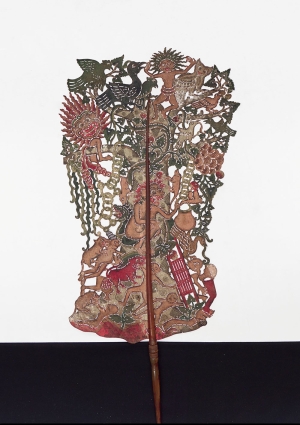 Kayu kepuh (Gateway to the Underworld) Shadow Puppet (Wayang kulit)