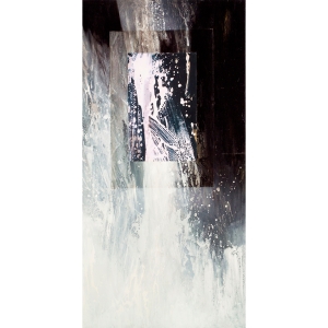 Hon Chi-fun, Plunge and Live, 1999, Oil and acrylic on canvas, 122 x 63 cm. 韓志勳，一蹤，1999，油彩及塑膠彩布本，122 x 63厘米。