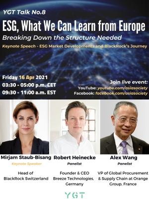 YGT Talk No.8 ESG, What We Can Learn from Europe