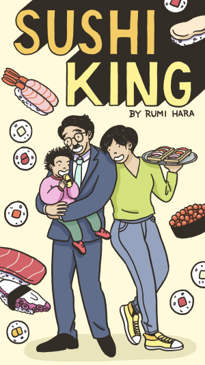Adventures of Asia: Sushi King cover
