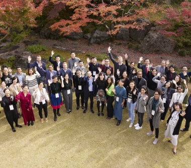 Asia 21 Next Generation Fellows at the International House of Japan in Tokyo, Japan