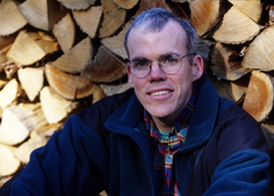 American author and environmentalist Bill McKibben spoke in Mumbai on July 30, 2009. 