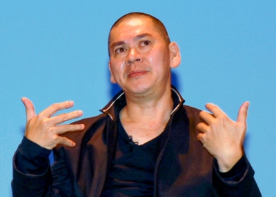Director Tsai Ming Liang at Asia Society New York in November 2009. (Barbara Nelson)