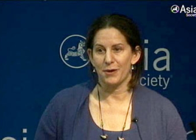Barbara Demick at the Asia Society New York Center on Jan. 7, 2010. 