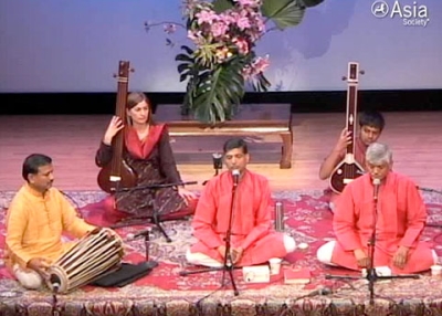 Highlights from the Gundecha Brothers performance at Asia Society New York on May 8, 2010. (3 min., 59 sec.) 