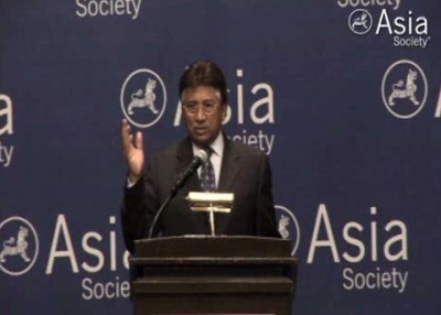 In Houston on Oct. 19, 2010, Pervez Musharraf outlines the post-1989 Western policy failures that he says helped spawn Al Qaeda and the Taliban. (2 min., 57 sec.) 
