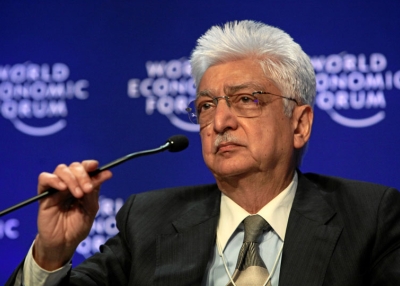 Azim Premji, chairman of Wipro, India, at the Annual Meeting 2009 of the World Economic Forum in Davos, Switzerland, January 31, 2009. (Image via Wikipedia)