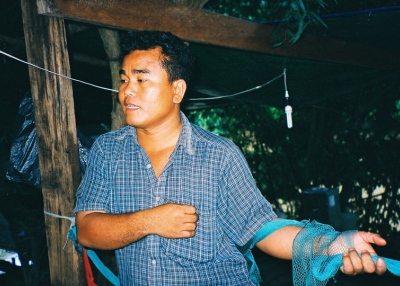 Aki Ra, founder of Cambodia Landmine Museum. (Image via Wikipedia)