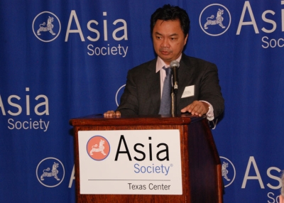 In Houston on Dec. 17, Indonesian Ambassador Dr. Dino Patti Djalal addressed the primacy of dimplomacy and soft power in his nation's foreign and domestic policy. (ASTC)