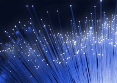 High speed fibre optic broadband internet.