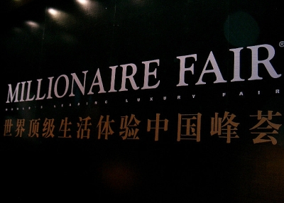 The 'Millionaire Fair' in Shanghai. (Ricky Jiang/Flickr)