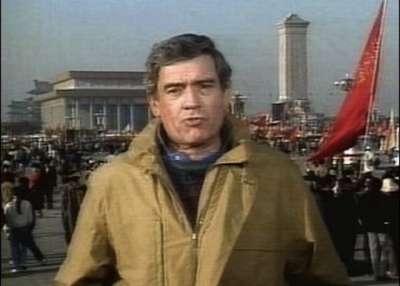 Dan Rather Reporting from Beijing, 1989 (Dan Rather/CBS News)